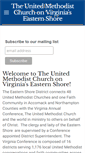 Mobile Screenshot of easternshoredistrictumc.org